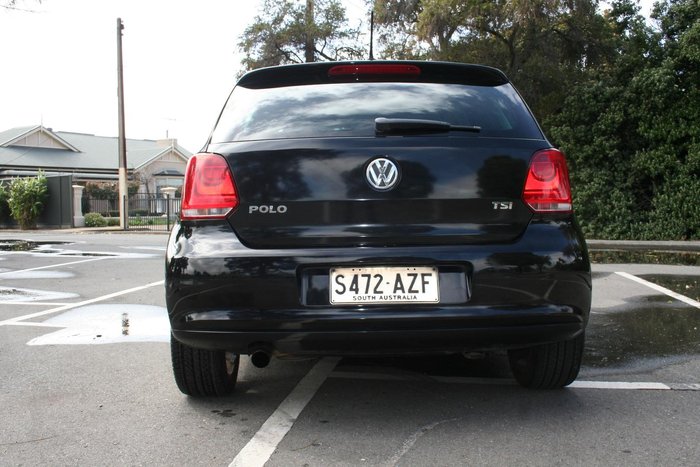 2013 Volkswagen Polo 77TSI Comfortline 6R MY14 Deep Black