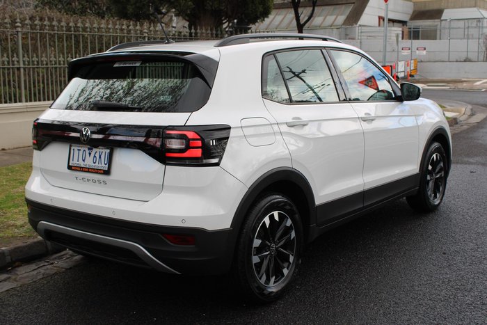 2022 Volkswagen T-Cross 85TSI Life C11 MY22.5 Pure White