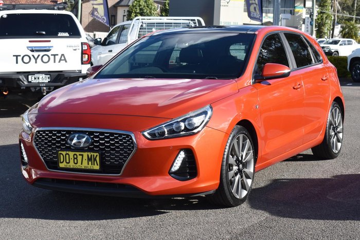 2017 Hyundai i30 SR Premium PD MY18 Phoenix Orange