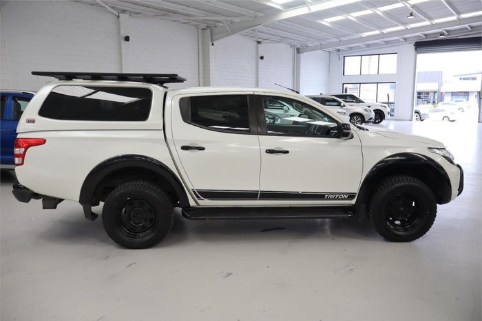 2017 Mitsubishi Triton GLS Sports Edition MQ MY17 4X4 Dual Range Starlight