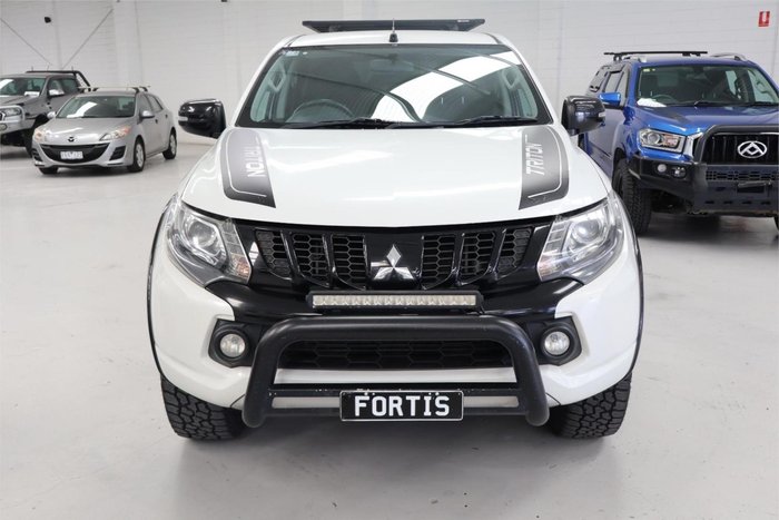 2017 Mitsubishi Triton GLS Sports Edition MQ MY17 4X4 Dual Range Starlight
