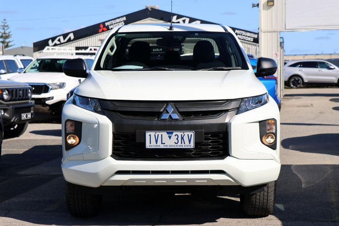 2022 Mitsubishi Triton GLX-R MR MY22 4X4 Dual Range White
