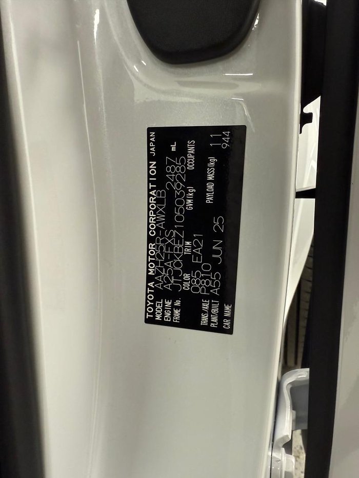 2025 Lexus NX 350h Luxury AAZH25R 4X4 On Demand Sonic Quartz