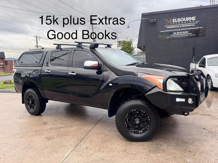 2013 Mazda BT-50 GT UP 4X4 Dual Range Black