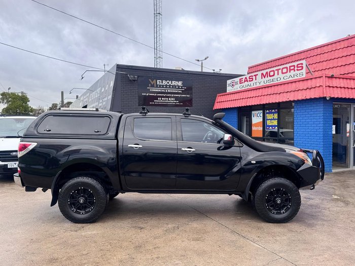 2013 Mazda BT-50 GT UP 4X4 Dual Range Black
