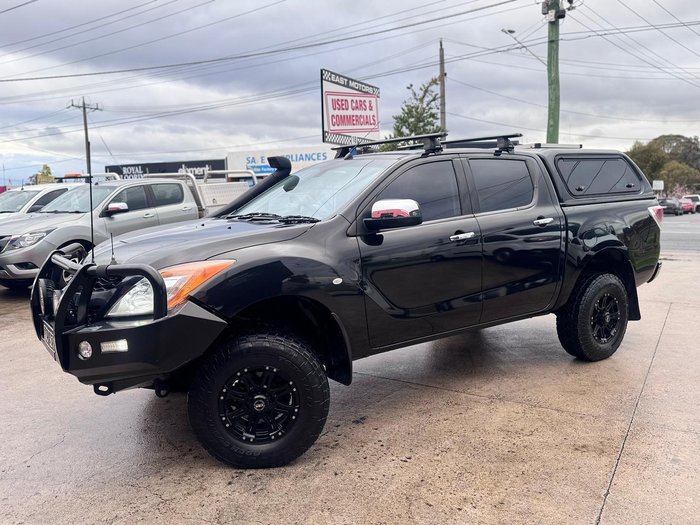 2013 Mazda BT-50 GT UP 4X4 Dual Range Black