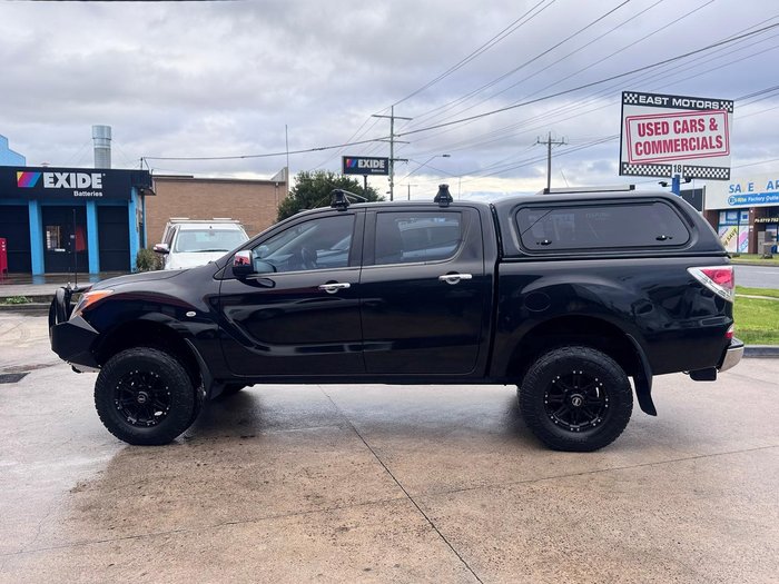 2013 Mazda BT-50 GT UP 4X4 Dual Range Black