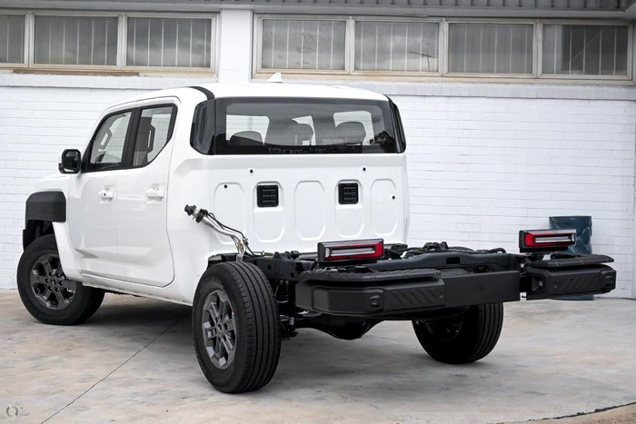 2025 Kia Tasman SX TK MY26 4X4 Dual Range Clear White