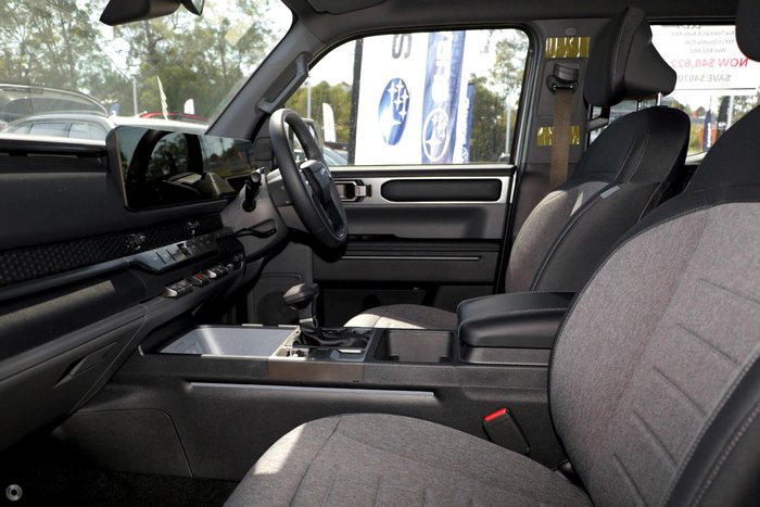 2025 Kia Tasman S TK MY26 4X4 Dual Range Clear White