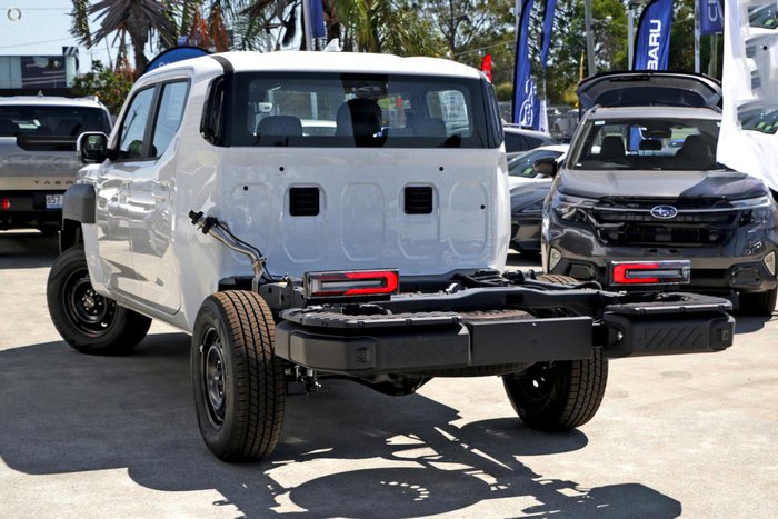 2025 Kia Tasman S TK MY26 4X4 Dual Range Clear White