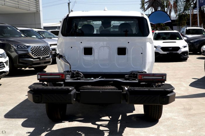 2025 Kia Tasman S TK MY26 4X4 Dual Range Clear White