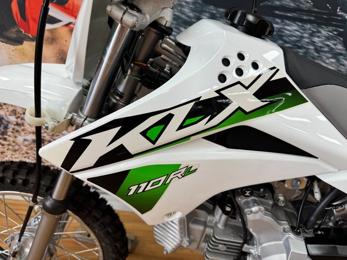 2025 Kawasaki KLX110RL WHITE