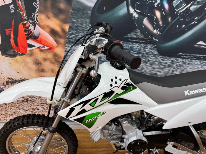 2025 Kawasaki KLX110RL WHITE