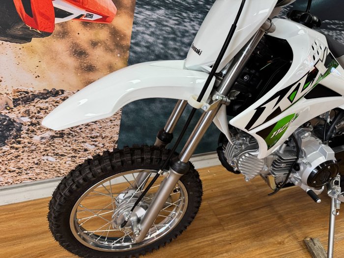 2025 Kawasaki KLX110RL WHITE