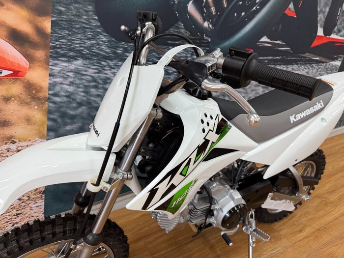 2025 Kawasaki KLX110RL WHITE