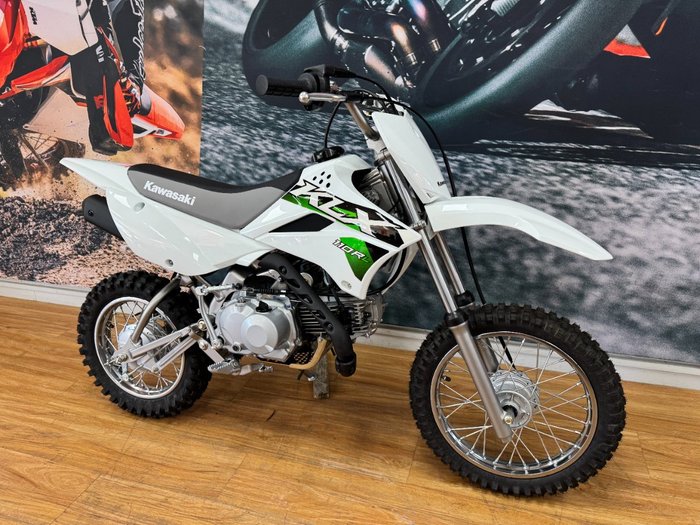 2025 Kawasaki KLX110RL WHITE