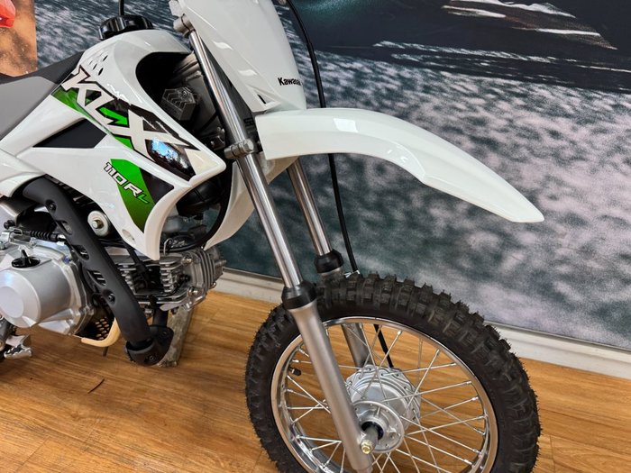 2025 Kawasaki KLX110RL WHITE