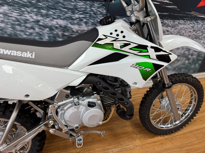 2025 Kawasaki KLX110RL WHITE
