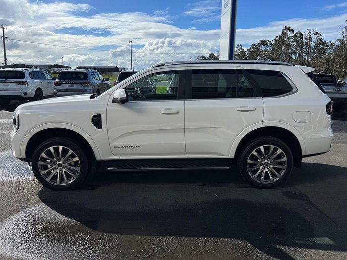 2025 Ford Everest Platinum MY25.25 4X4 Dual Range Arctic White