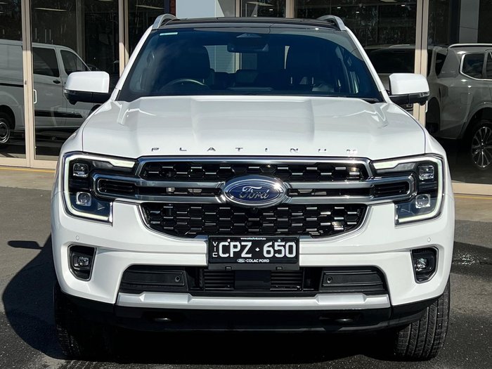 2025 Ford Everest Platinum MY25.25 4X4 Dual Range Arctic White