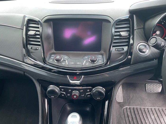 2016 Holden Commodore SV6 Black VF Series II MY16 Heron White