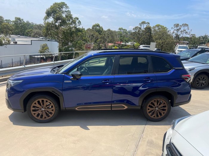2025 Subaru Forester Hybrid Sport S6 MY26 AWD Sapphire Blue