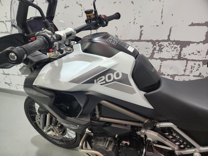 2023 Triumph Tiger 1200 Rally Pro Tiger White