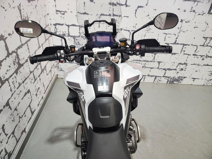2023 Triumph Tiger 1200 Rally Pro Tiger White