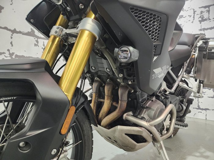 2023 Triumph Tiger 1200 Rally Pro Tiger White