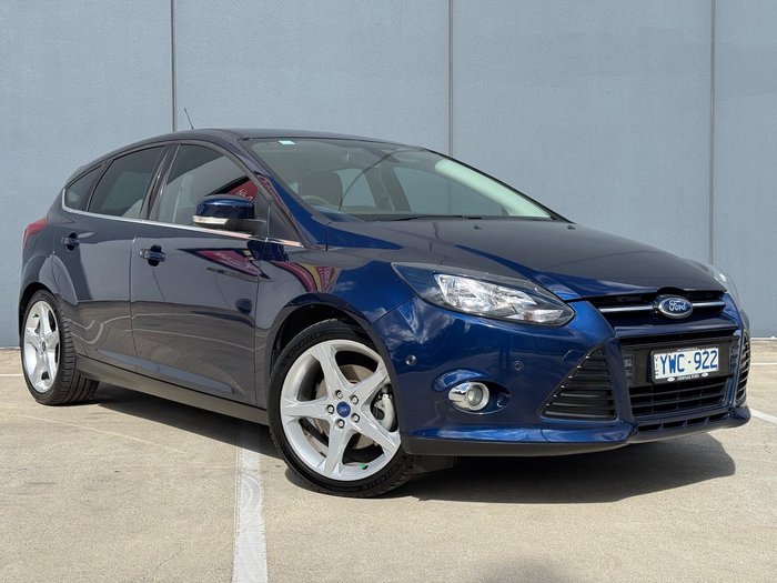 2012 Ford Focus Titanium LW Winning Blue
