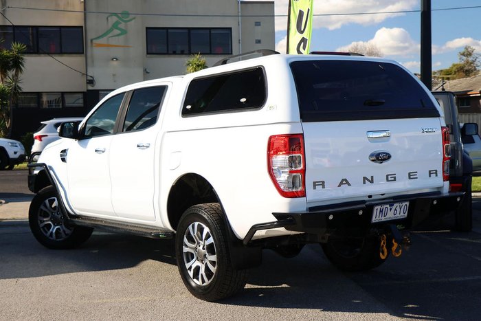 2018 Ford Ranger XLT PX MkII MY18 4X4 Dual Range Frozen White