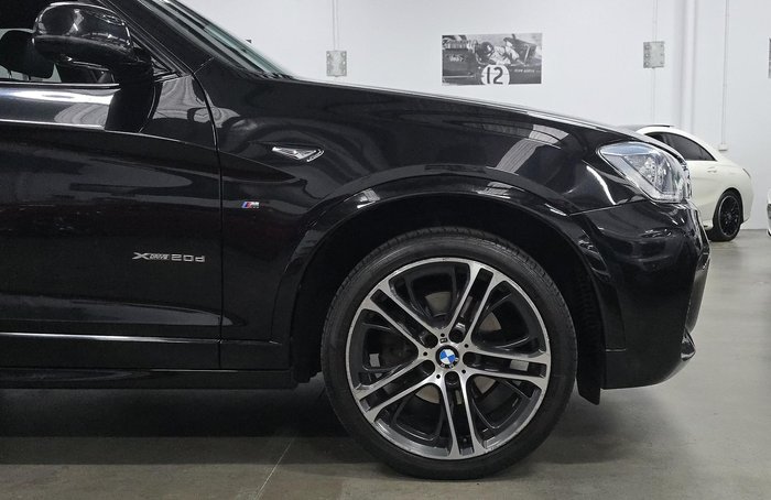 2017 BMW X3 xDrive20d F25 LCI 4X4 Constant Carbon Black