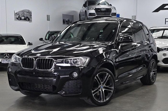 2017 BMW X3 xDrive20d F25 LCI 4X4 Constant Carbon Black