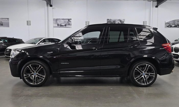 2017 BMW X3 xDrive20d F25 LCI 4X4 Constant Carbon Black