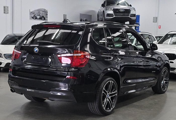 2017 BMW X3 xDrive20d F25 LCI 4X4 Constant Carbon Black