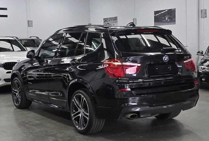 2017 BMW X3 xDrive20d F25 LCI 4X4 Constant Carbon Black