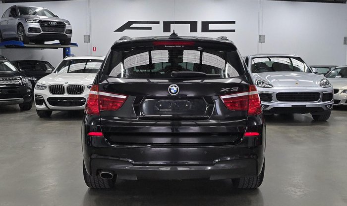 2017 BMW X3 xDrive20d F25 LCI 4X4 Constant Carbon Black