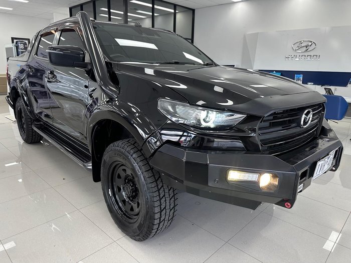 2021 Mazda BT-50 SP TF 4X4 Dual Range True Black