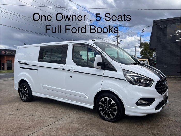 2020 Ford Transit Custom 320L Sport VN MY19.75 Frozen White