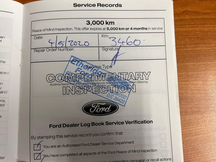 2020 Ford Transit Custom 320L Sport VN MY19.75 Frozen White