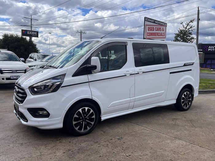 2020 Ford Transit Custom 320L Sport VN MY19.75 Frozen White