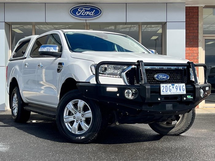 2021 Ford Ranger XLT PX MkIII MY21.25 4X4 Dual Range Arctic White