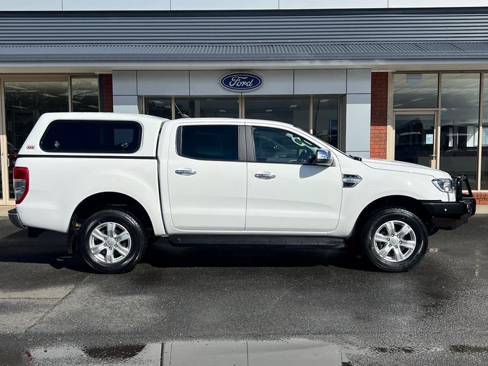 2021 Ford Ranger XLT PX MkIII MY21.25 4X4 Dual Range Arctic White