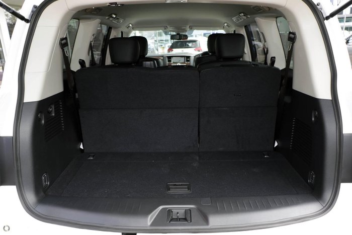 2024 Nissan Patrol Ti Y62 MY24 4X4 Dual Range Moonstone White