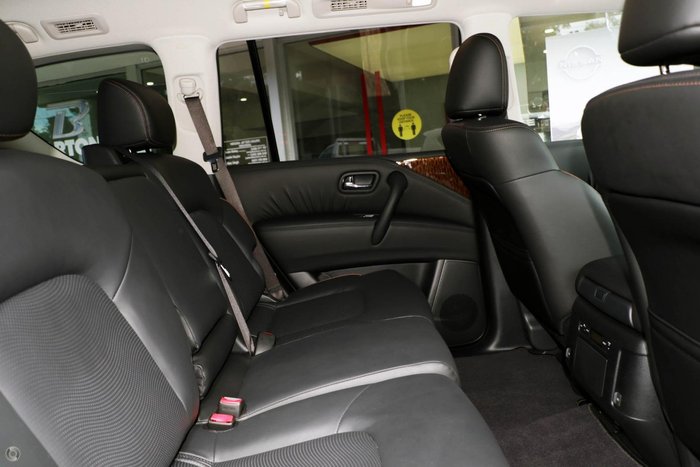 2024 Nissan Patrol Ti Y62 MY24 4X4 Dual Range Moonstone White