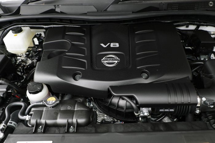 2024 Nissan Patrol Ti Y62 MY24 4X4 Dual Range Moonstone White