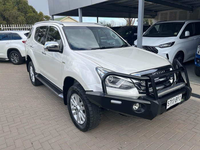 2018 Isuzu MU-X LS-T MY18 4X4 Dual Range Silky White