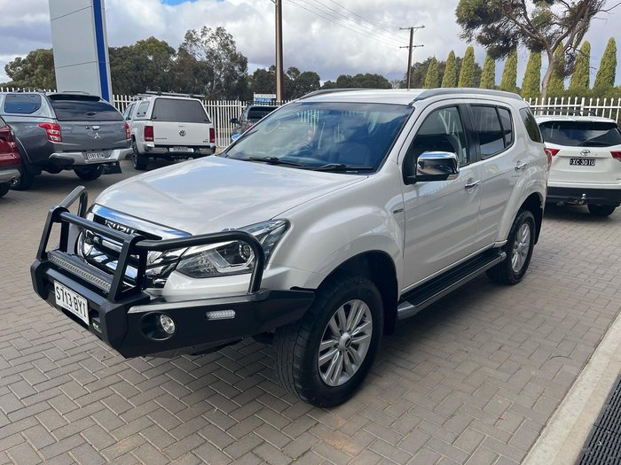 2018 Isuzu MU-X LS-T MY18 4X4 Dual Range Silky White