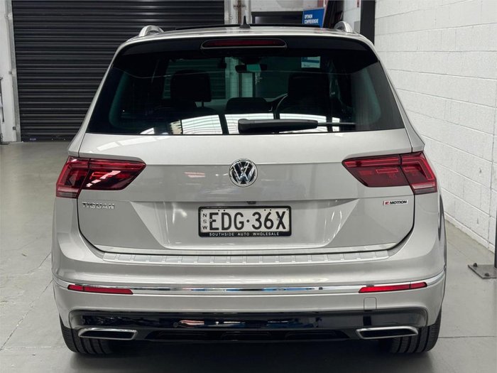 2019 Volkswagen Tiguan 162TSI Highline 5N MY19.5 Four Wheel Drive Tungsten Silver