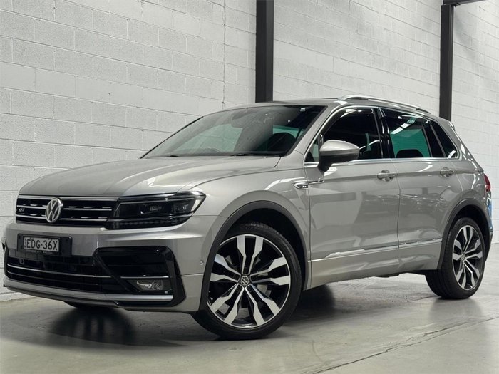 2019 Volkswagen Tiguan 162TSI Highline 5N MY19.5 Four Wheel Drive Tungsten Silver